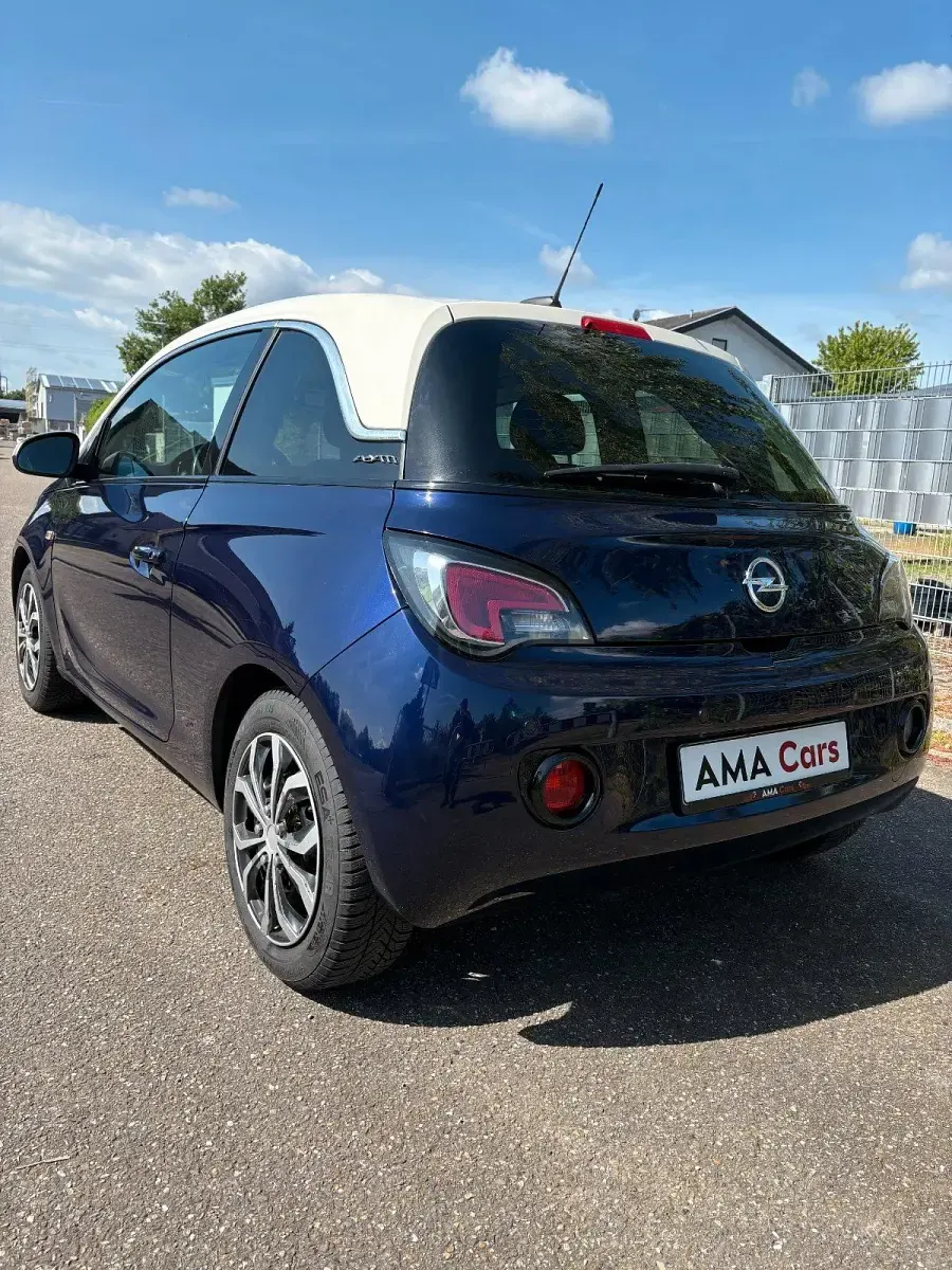 Gebraucht Opel Adam Unlimited 87 PS (63 kW) 2018 Blau Kleinwagen