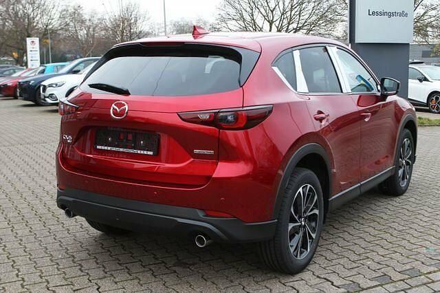 Gebraucht Mazda CX-5 Exclusive-Line 194 PS (142 kW) 2023 Rot (soul red crystal metallic) SUV