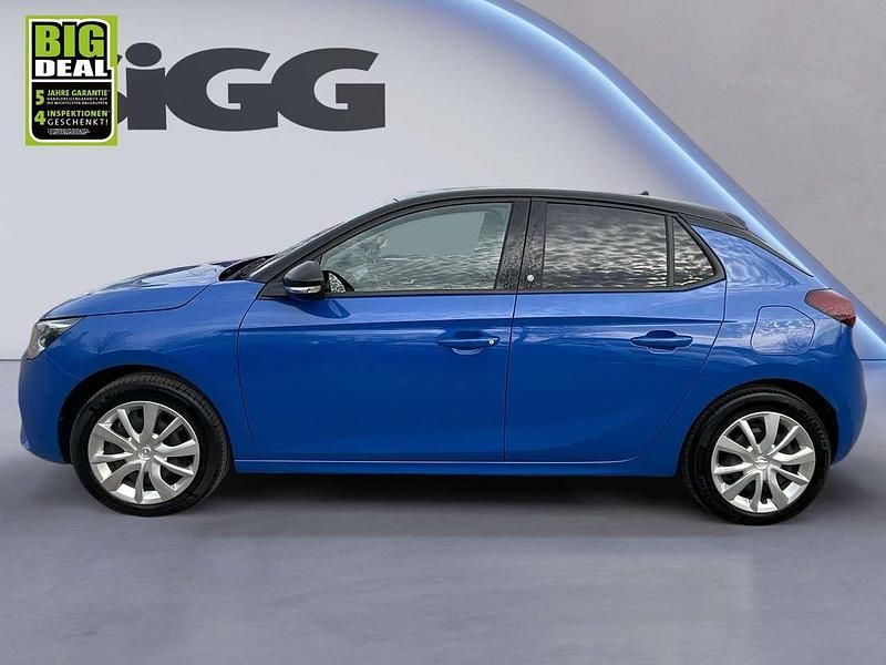Gebraucht Opel Corsa-e Edition 100 kW (136 PS) 2023 Perl blau/voltaik blau Kleinwagen