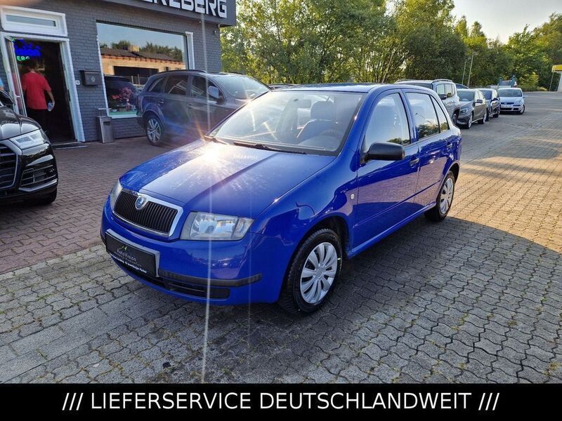 Gebraucht Skoda Fabia Exact 75 PS (55 kW) 2003 Blau Kleinwagen