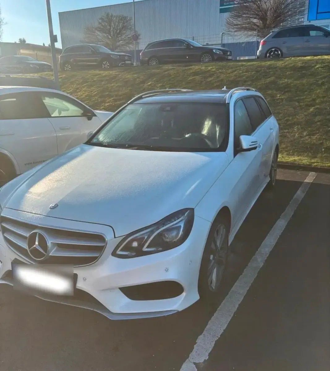 Gebraucht Mercedes E350 AMG line 258 PS (189 kW) 2014 Weiß Kombi