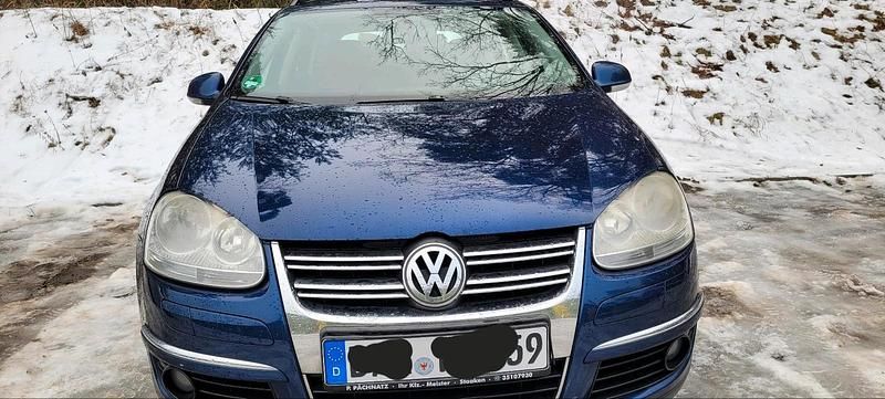 Blau Gebraucht 2007 VW Golf V Kombi | 2.200 € (Guter Preis) - Bild 1/4