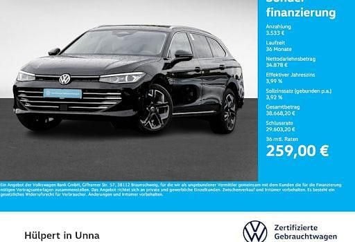 Gebraucht VW Passat Elegance 150 PS (110 kW) 2025 Schwarz Kombi