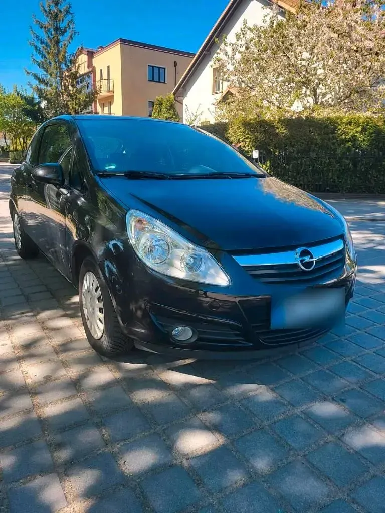 Gebraucht Opel Corsa 90 PS (66 kW) 2009 Schwarz Kleinwagen