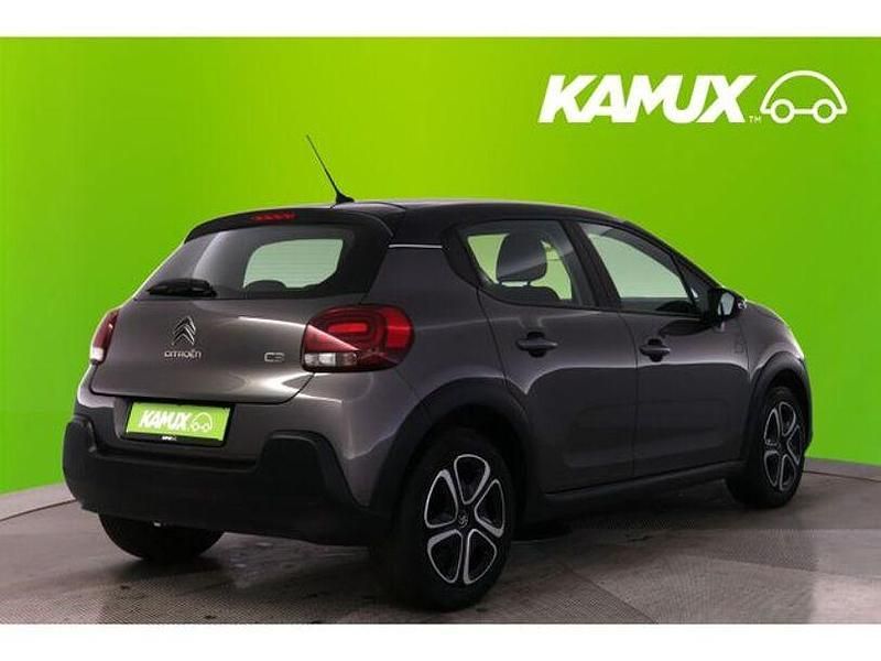 Gebraucht Citroën C3 PureTech 82 PS (60 kW) 2019 Lackierung platiniumgrau/meta Kleinwagen