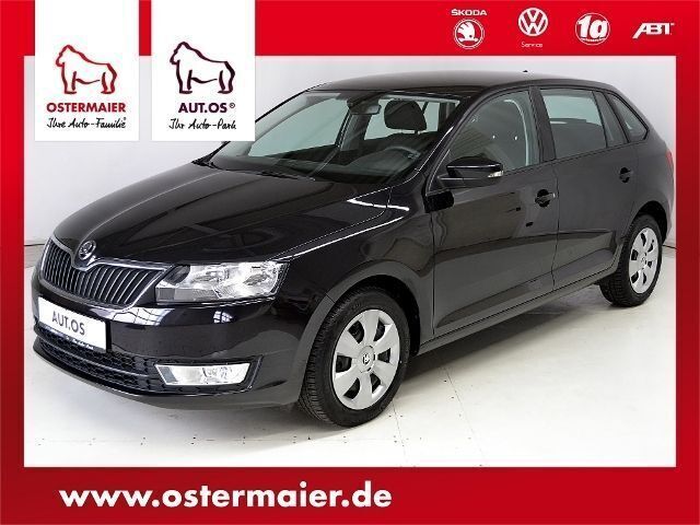 Gebraucht Skoda Rapid Ambition 90 PS (66 kW) 2015 Schwarz metallic Kombi