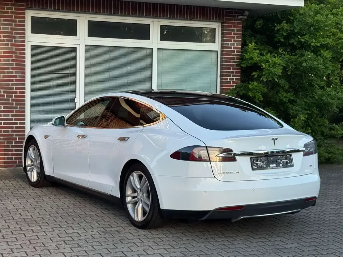 Brugt Tesla Model S 225 kW (306 HK) 2014 Sort Hatchback