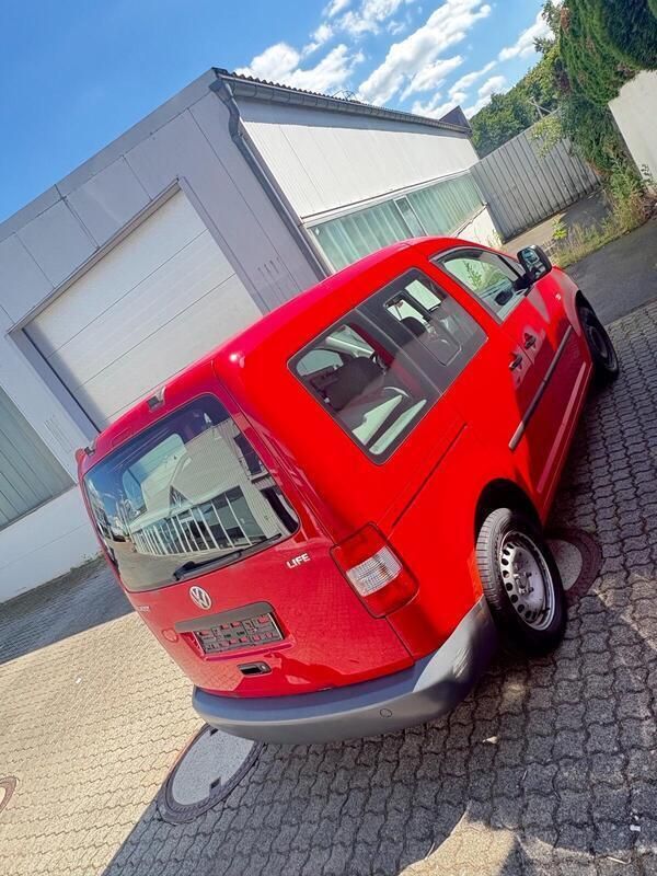 Rot Gebraucht 2010 VW Caddy Life Van / Kleinbus | 4.200 € (Superpreis) - Bild 1/4