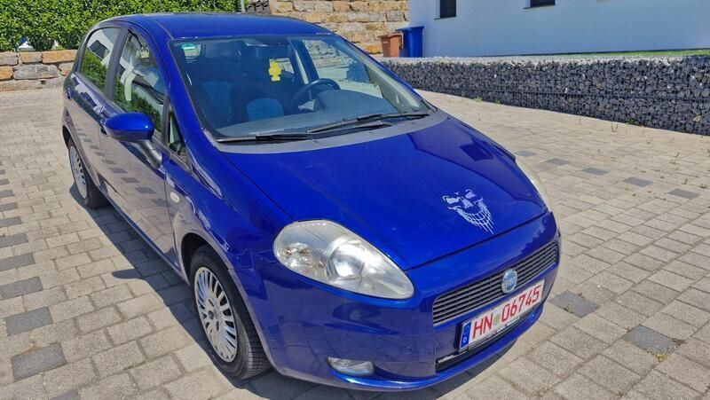 Blau Gebraucht 2007 Fiat Grande Punto Kleinwagen | 799 € (Superpreis) - Bild 1/4