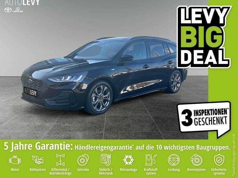 Schwarz Gebraucht 2024 Ford Focus ST-Line Kombi | 23.987 € (Superpreis) - Bild 1/4