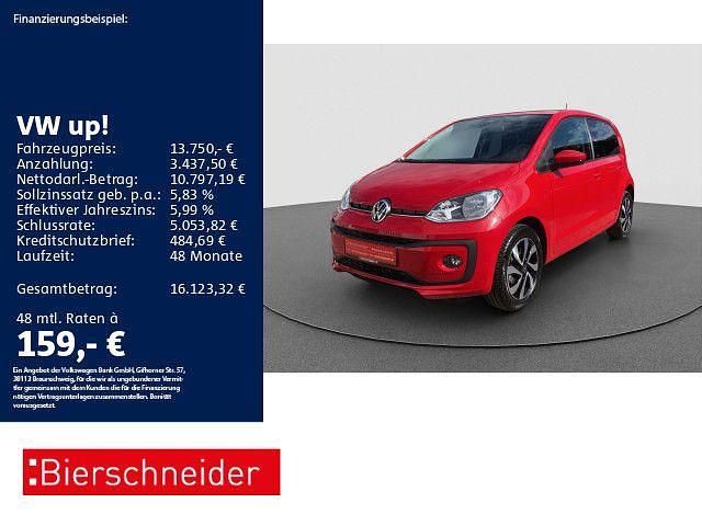 Rot Gebraucht 2021 VW up! Active Kleinwagen | 13.750 € (Fairer Preis) - Bild 1/3
