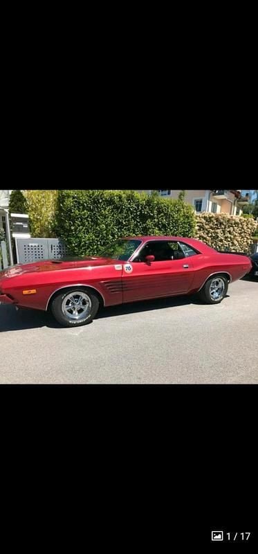 Gebraucht Dodge Challenger 385 PS (283 kW) 1973 Rot Coupé