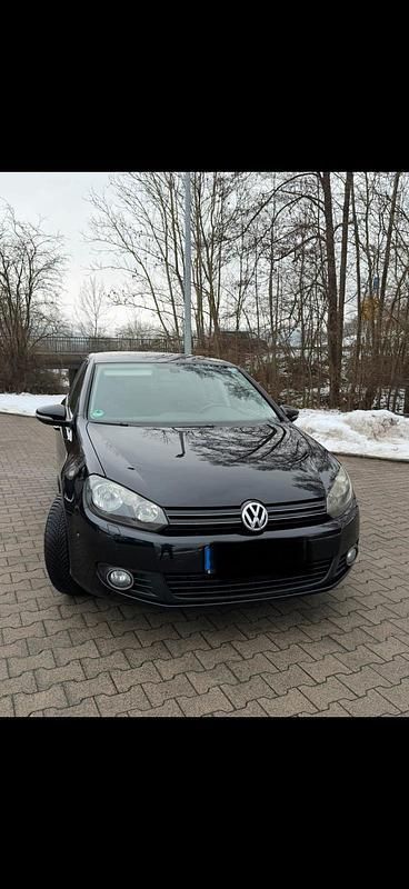 Gebraucht VW Golf VI 2010 Schwarz Kleinwagen