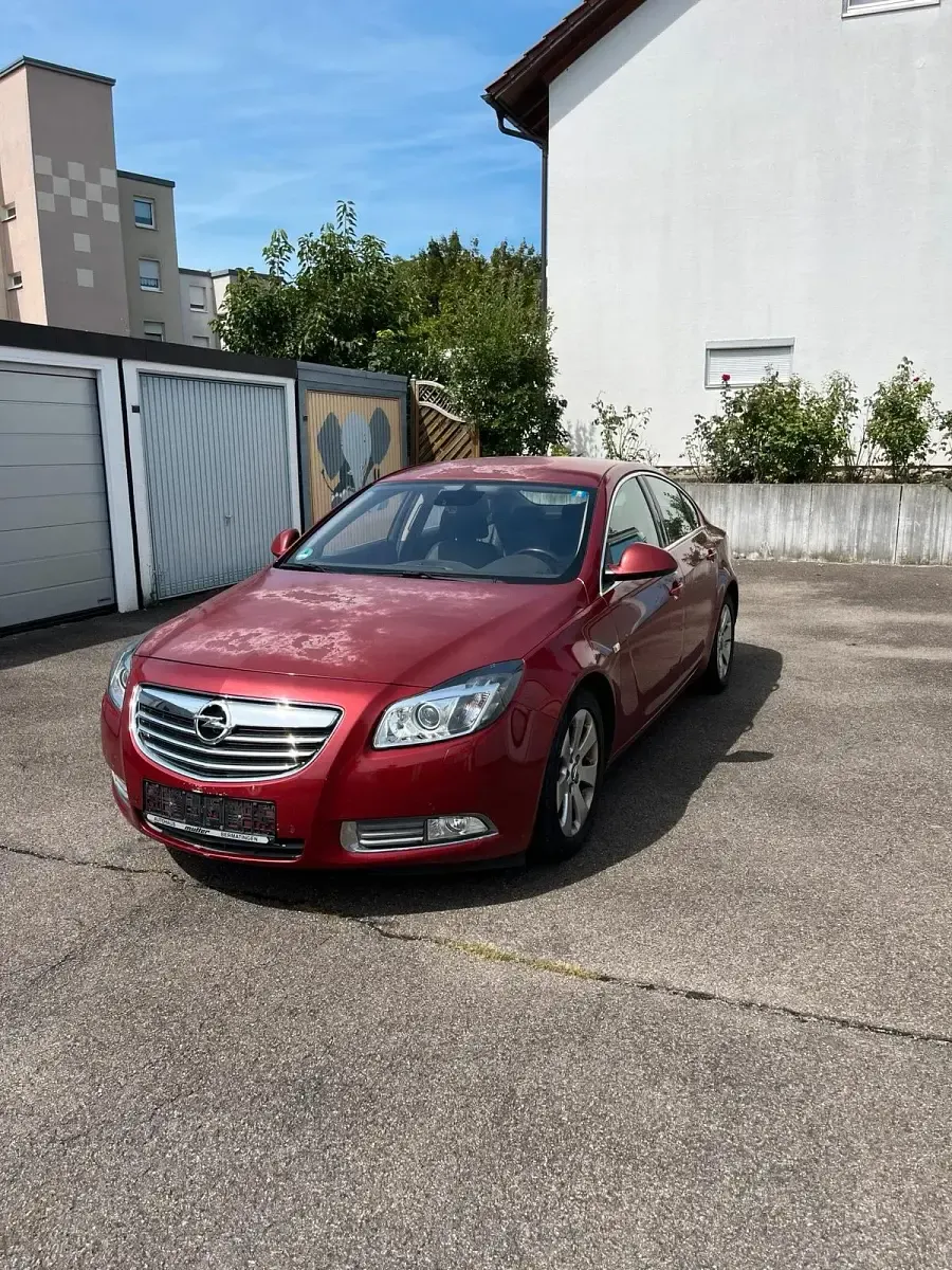 Gebraucht Opel Insignia 160 PS (117 kW) 2009 Rot Limousine