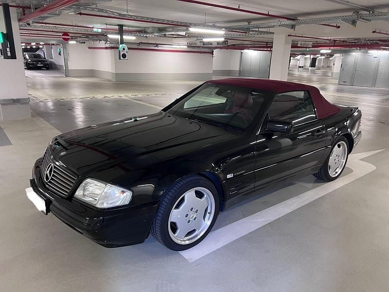 Schwarz Gebraucht 1998 Mercedes SL500 Edition Cabrio | 29.500 € - Bild 1/4