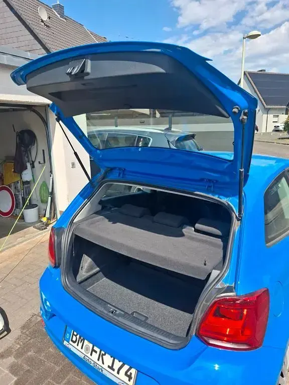 Gebraucht VW Polo Trendline 60 PS (44 kW) 2014 Blau Kleinwagen