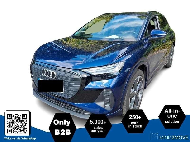 Blau Gebraucht 2022 Audi Q4 e-tron Sport SUV | 26.842 € (Superpreis) - Bild 1/3