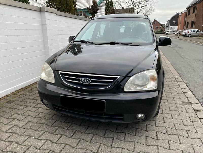 Gebraucht Kia Carens 2005 Schwarz Van / Kleinbus