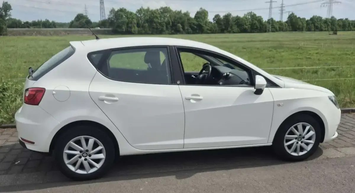 Gebraucht Seat Ibiza 75 PS (55 kW) 2017 Weiß Kleinwagen