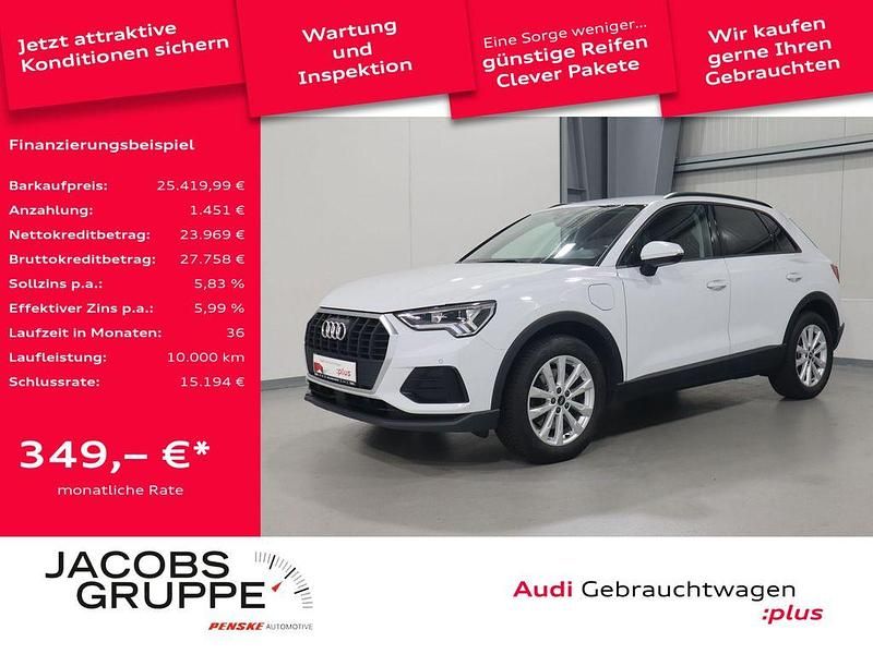 Gletscherweiß metallic Gebraucht 2022 Audi Q3 Ambiente SUV | 23.970 € (Superpreis) - Bild 1/4