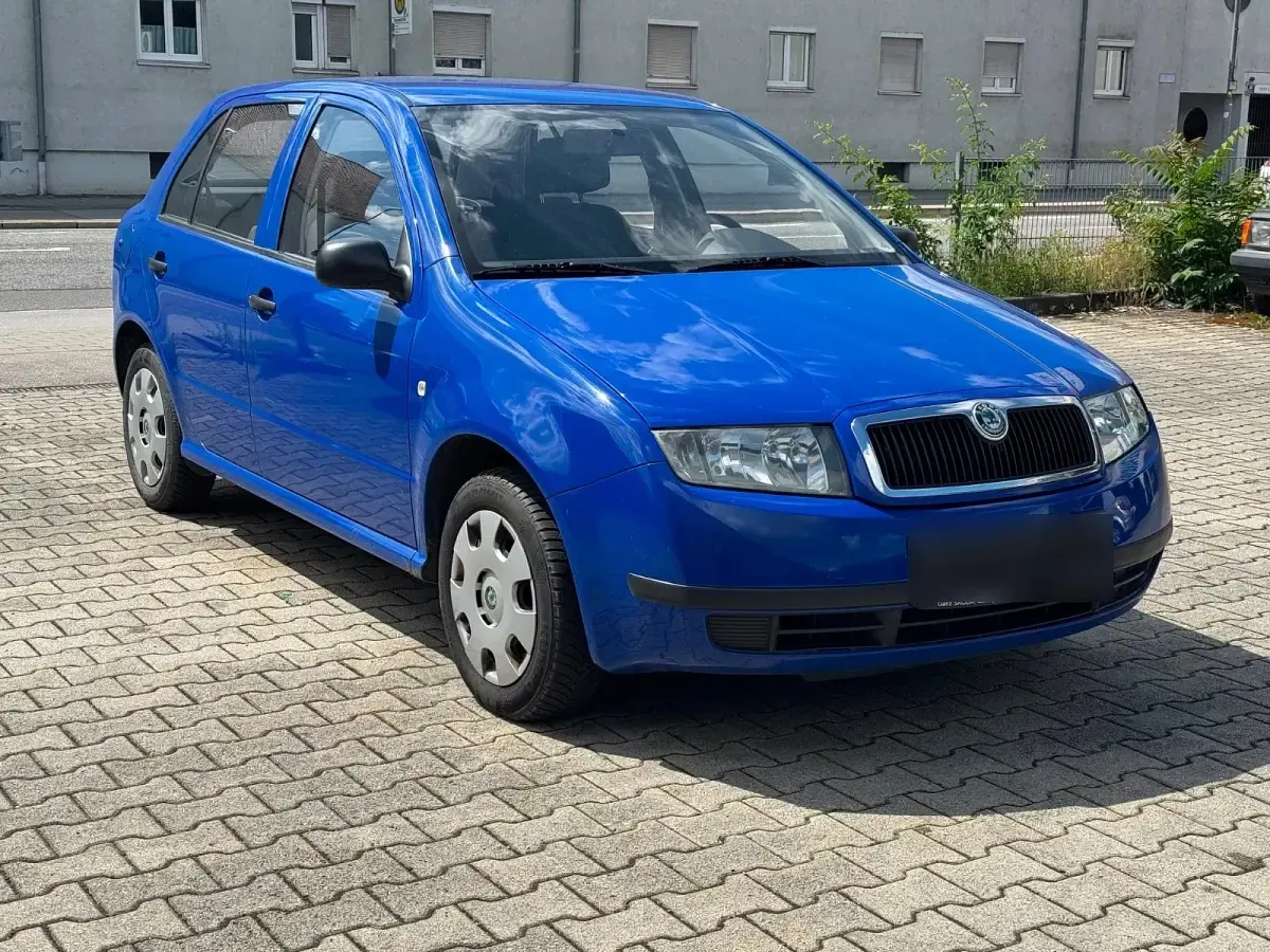 Gebraucht Skoda Fabia 54 PS (39 kW) 2003 Blau Limousine