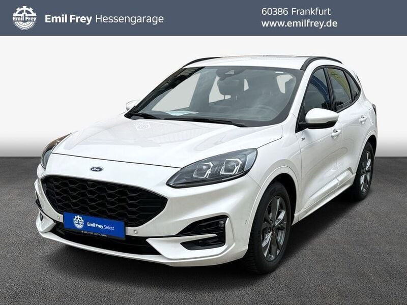White platinum metallic Gebraucht 2023 Ford Kuga ST-Line SUV | 26.550 € (Fairer Preis) - Bild 1/4