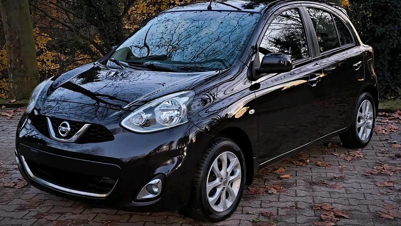 Schwarz Gebraucht 2014 Nissan Micra Limousine | 4.750 € (Etwas zu teuer) - Bild 1/4