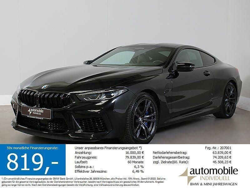 Gebraucht BMW M8 Competition Edition 625 PS (459 kW) 2023 Schwarz Coupé