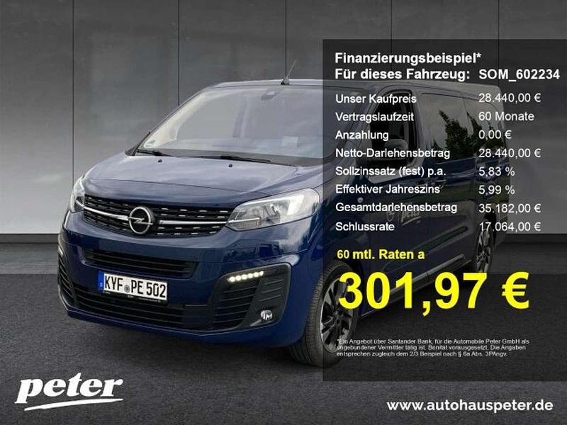 Imperial blau Gebraucht 2023 Opel Zafira Life Edition Van / Kleinbus | 28.440 € (Superpreis) - Bild 1/4