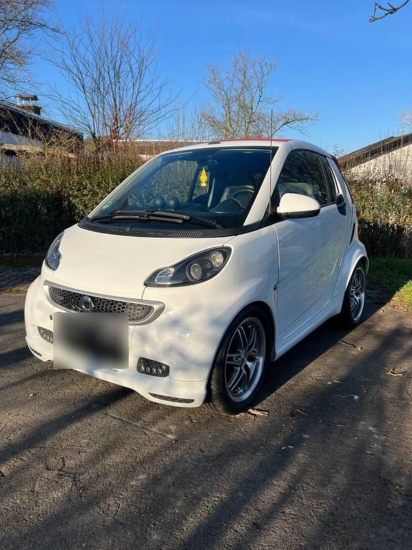 Gebraucht Smart ForTwo Cabrio Brabus 102 PS (75 kW) 2014 Weiß Cabrio
