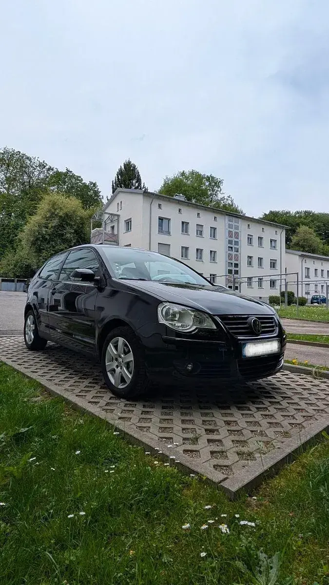 Gebraucht VW Polo Comfortline 64 PS (47 kW) 2007 Schwarz Kleinwagen