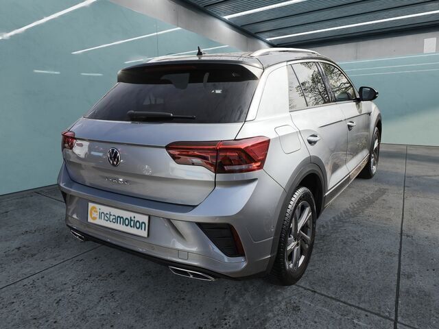 Silber Gebraucht 2024 VW T-Roc R-line SUV | 30.340 € (Guter Preis) - Bild 1/2