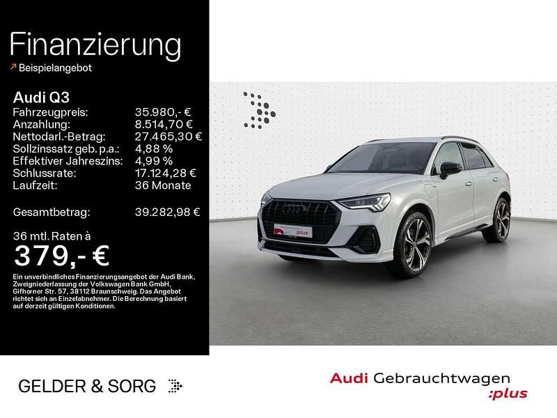Gebraucht Audi Q3 S-Line 245 PS (180 kW) 2022 Gletscherweiß metallic SUV