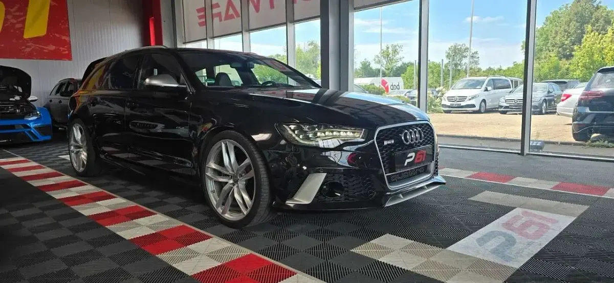 Gebraucht Audi RS6 Sport 560 PS (411 kW) 2014 Pantherschwarz kristalleffekt Kombi