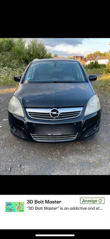 Schwarz Gebraucht 2010 Opel Zafira Van / Kleinbus | 1.699 € (Superpreis) - Bild 1/4