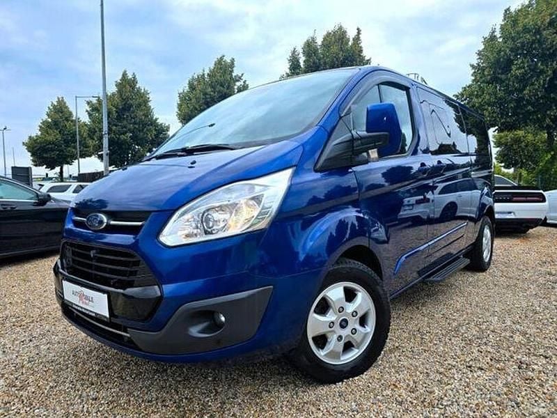 Blau Gebraucht 2017 Ford Tourneo Custom Titanium Van / Kleinbus | 22.990 € (Guter Preis) - Bild 1/4