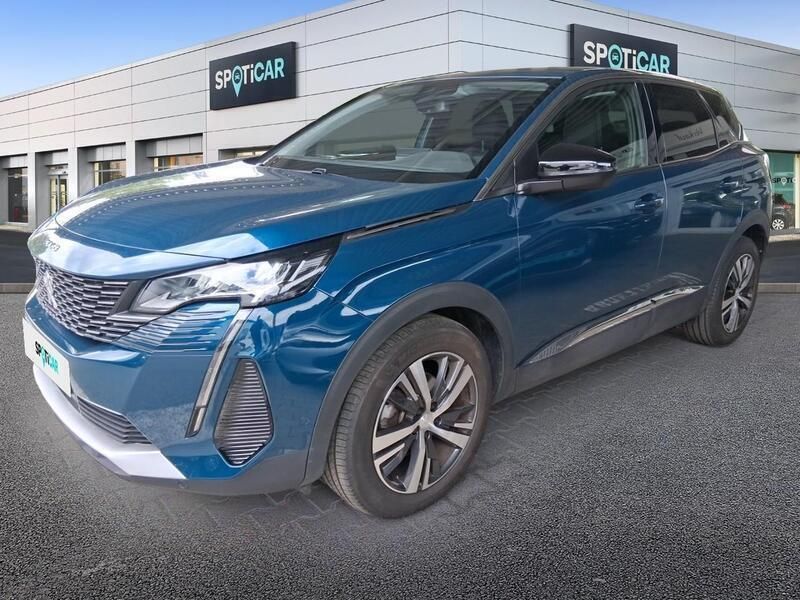 Blau Gebraucht 2022 Peugeot 3008 Allure SUV | 22.490 € (Guter Preis) - Bild 1/4