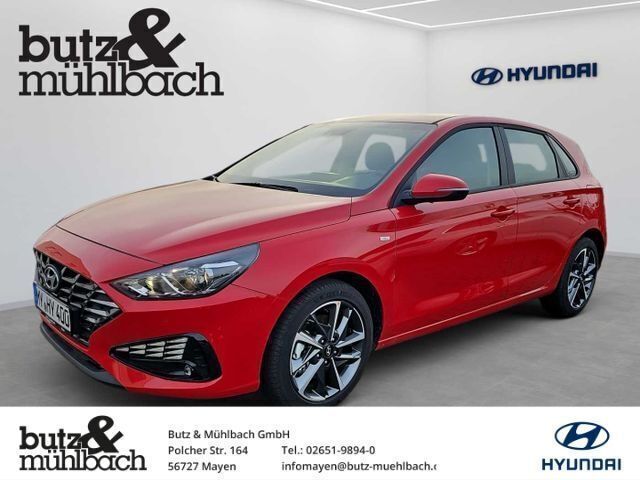 Rot Gebraucht 2024 Hyundai i30 Trend Limousine | 25.490 € (Fairer Preis) - Bild 1/4