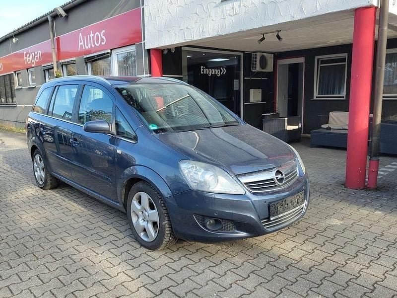 Blau Gebraucht 2009 Opel Zafira Van / Kleinbus | 1.200 € (Superpreis) - Bild 1/4