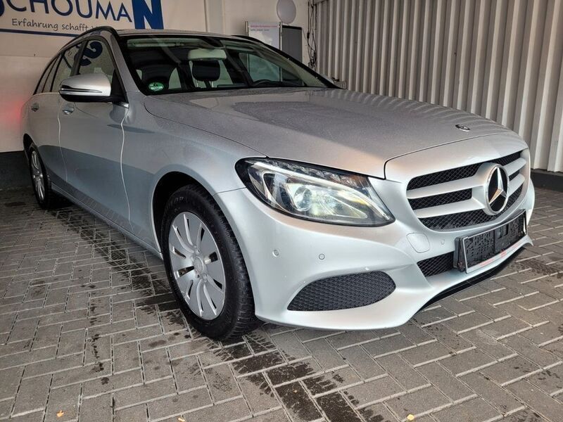 Silber Gebraucht 2016 Mercedes C220 Kombi | 9.950 € (Guter Preis) - Bild 1/4