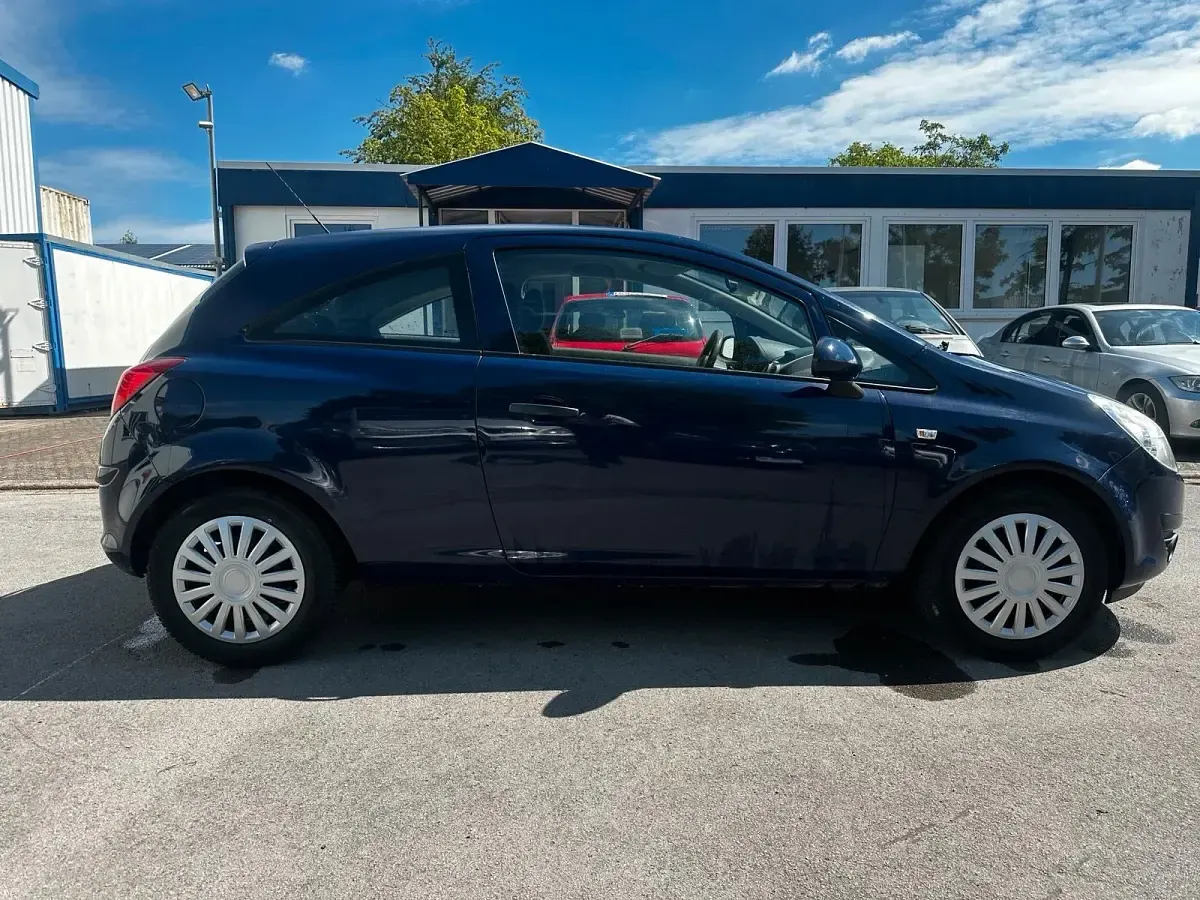 Gebraucht Opel Corsa 75 PS (55 kW) 2008 Blau Kleinwagen
