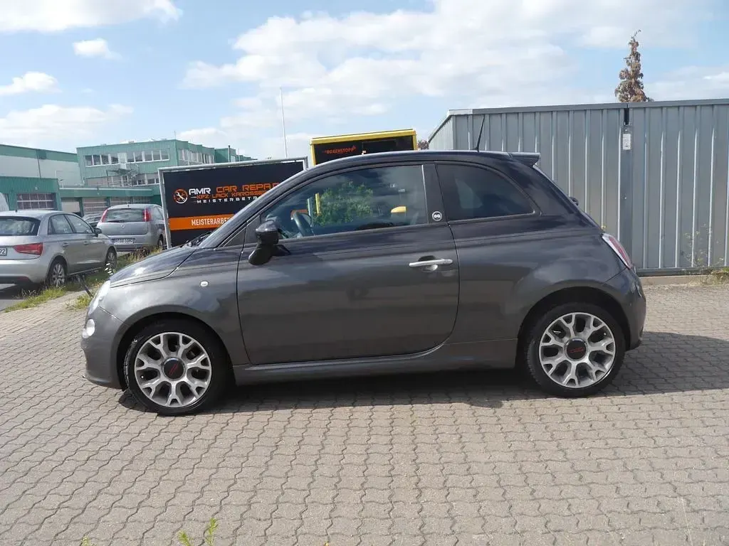 Gebraucht Fiat 500S S 95 PS (69 kW) 2014 Grau Kleinwagen