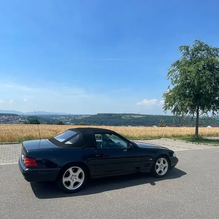 Gebraucht Mercedes SL320 224 PS (164 kW) 1999 Schwarz Cabrio