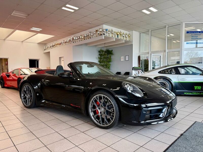 Schwarz Gebraucht 2021 Porsche 911 Carrera S Cabriolet Cabrio | 121.850 € (Fairer Preis) - Bild 1/4