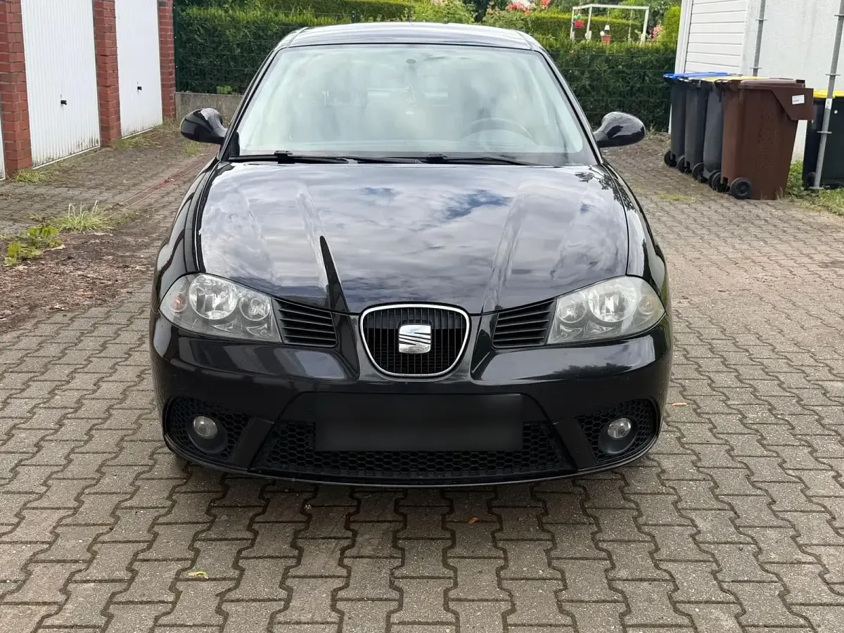 Gebraucht Seat Ibiza 86 PS (63 kW) 2007 Schwarz Kleinwagen