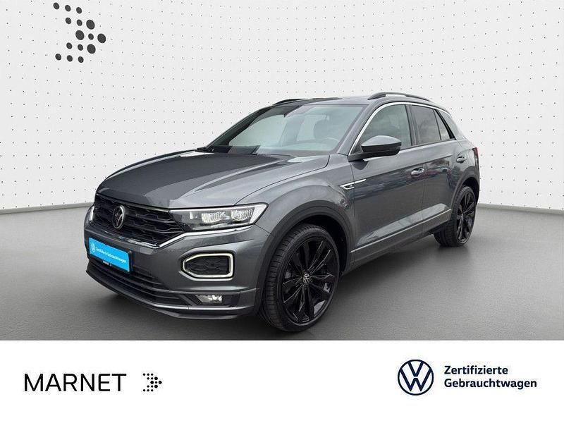 Indiumgrau metallic Gebraucht 2021 VW T-Roc Sport SUV | 25.800 € (Etwas zu teuer) - Bild 1/3