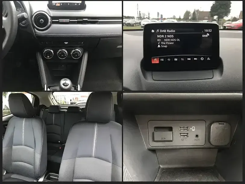 Usata Mazda 2 90 CV (66 kW) 2021 Bianco Utilitaria