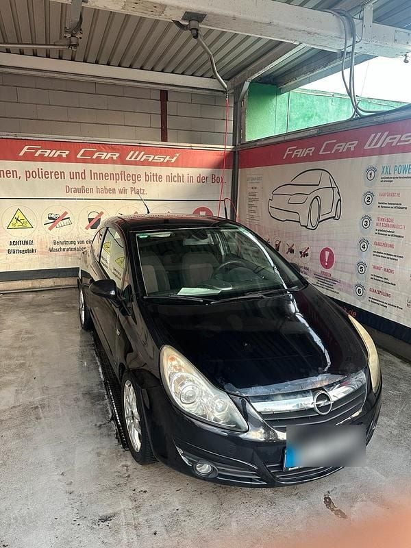 Schwarz Gebraucht 2006 Opel Corsa Kleinwagen | 800 € - Bild 1/4