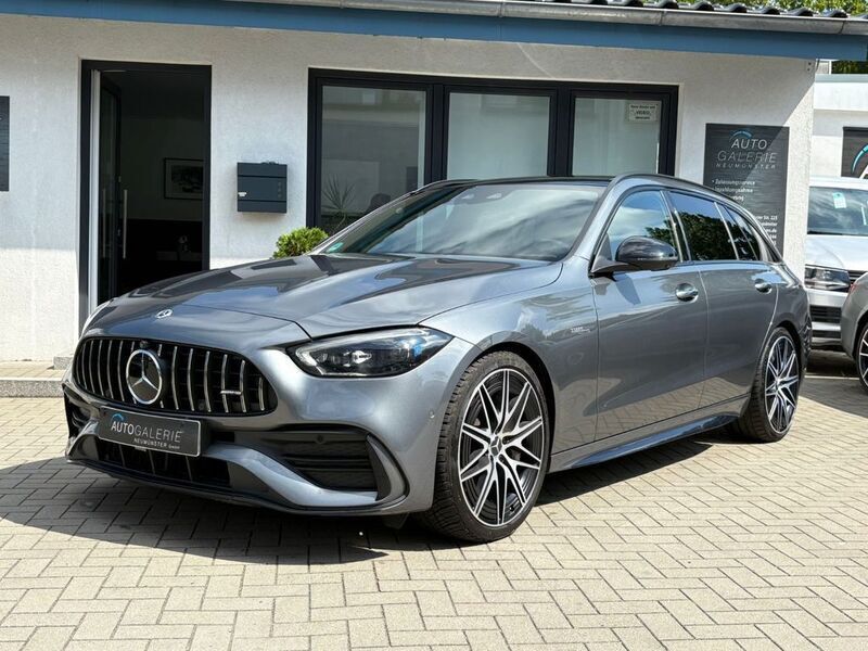Grau Gebraucht 2023 Mercedes C43 AMG AMG Limousine | 56.980 € (Fairer Preis) - Bild 1/4