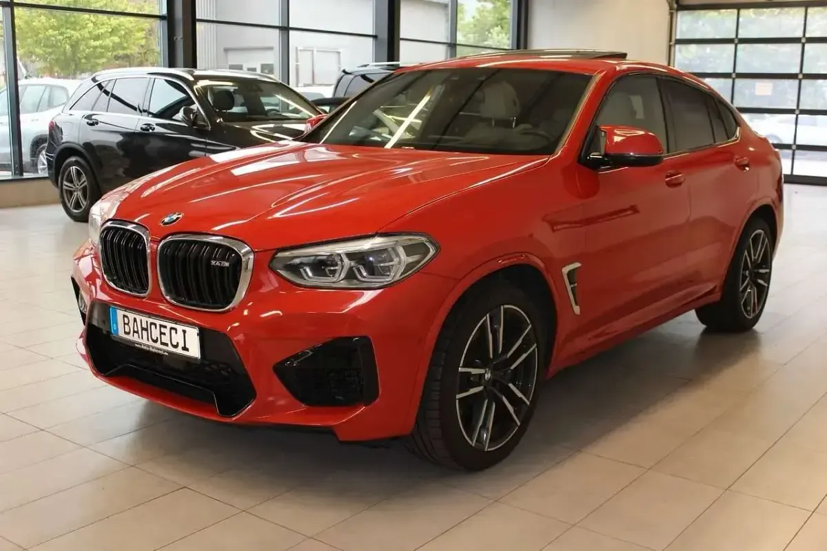 Gebraucht BMW X4 M Performance 480 PS (353 kW) 2019 Rot SUV